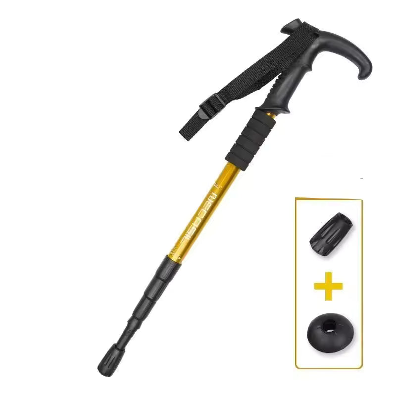 Canne Orthopédique Télescopique et Réglable en Aluminium
