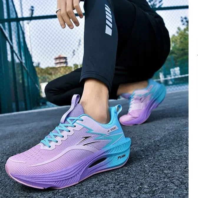Basket Orthopédique Homme et Femme Rose en Maille