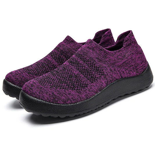 Basket Orthopédique Homme et Femme Violette et Respirante