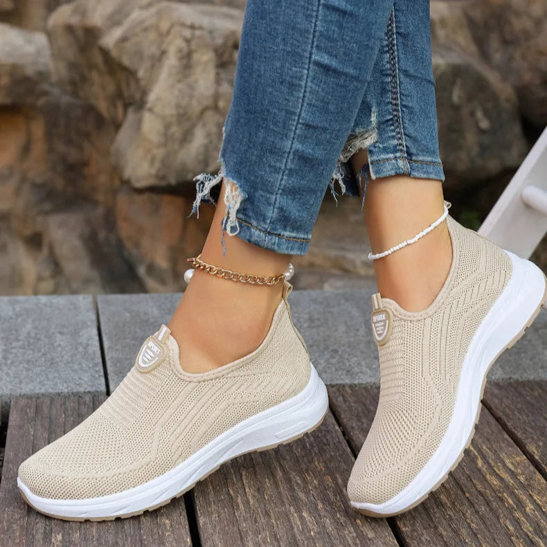 Baskets Orthopédiques Faciles à Enfiler pour Femme