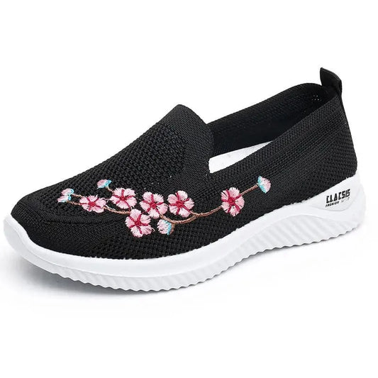 Basket Orthopédique Homme et Femme à Motif Floral