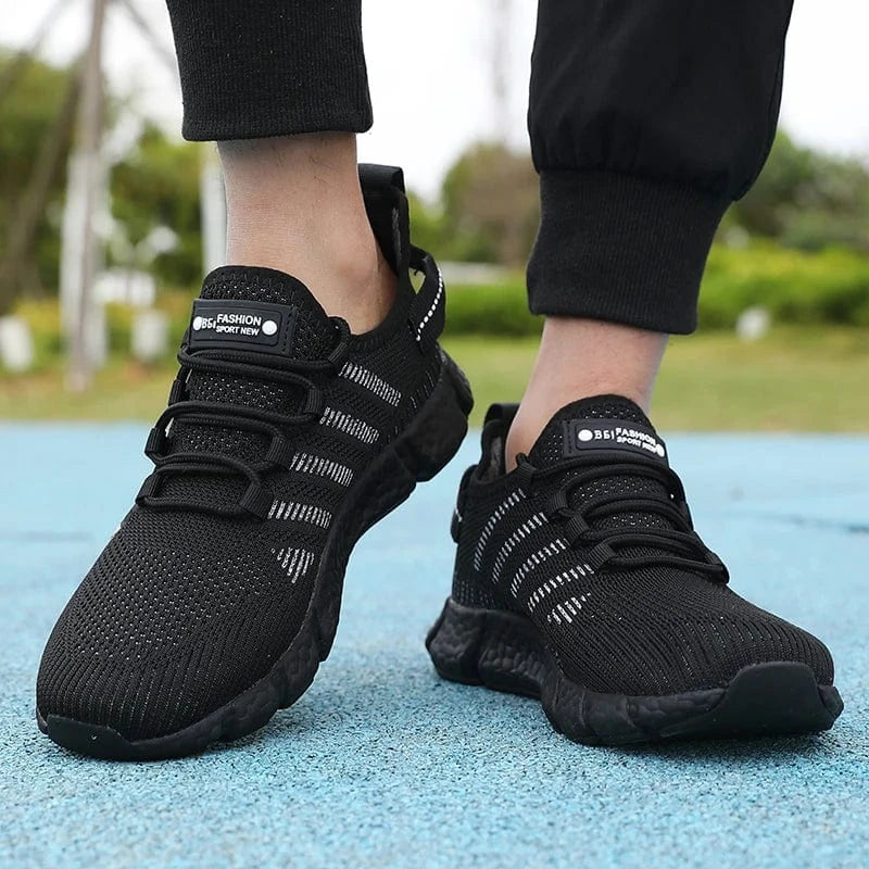 Basket Orthopédique Homme et Femme Noire et Élégante