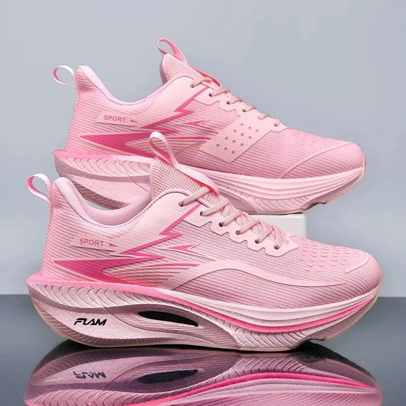 Basket Orthopédique Homme et Femme Rose et Décontractée