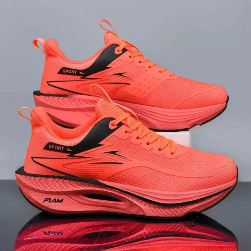 Basket Orthopédique Homme Orange Originale et Durable