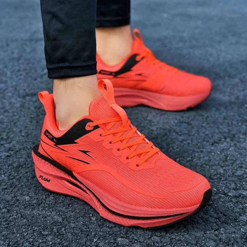 Basket Orthopédique Homme Orange Originale et Durable