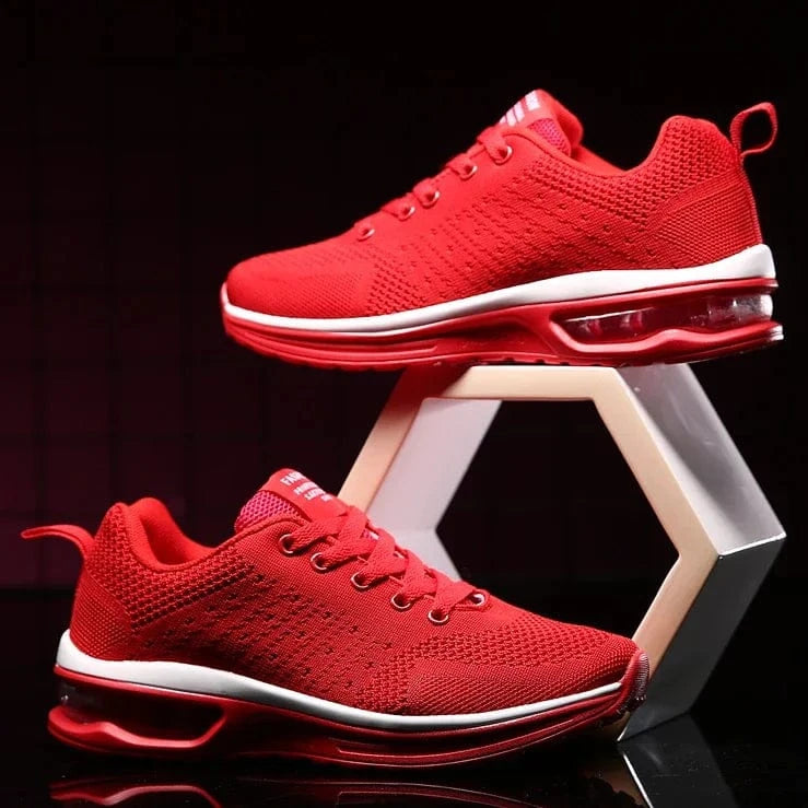 Basket Orthopédique Homme Rouge Légère et Respirante