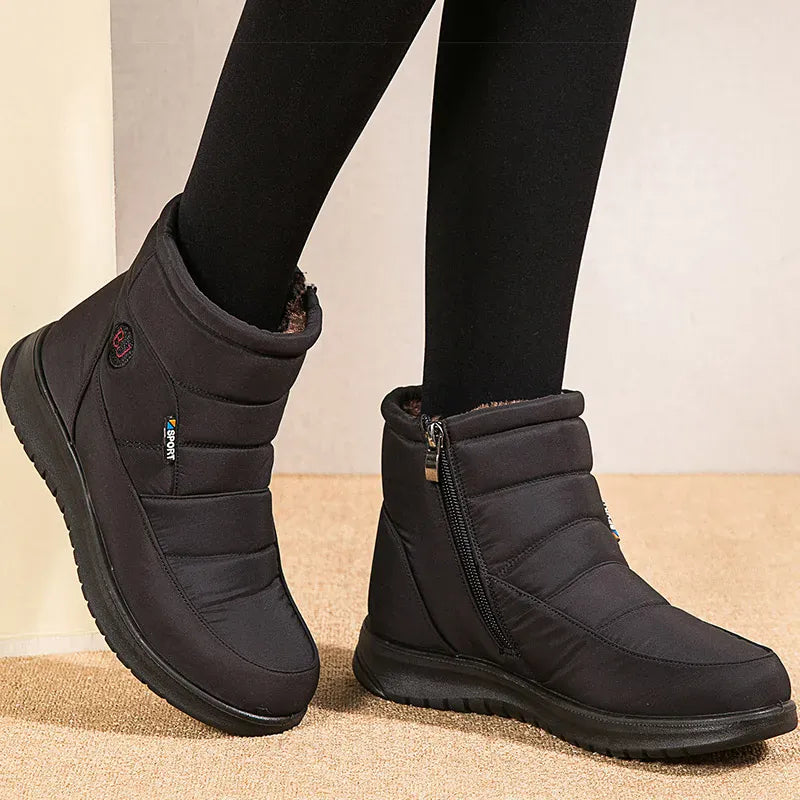 Botte Orthopédique Homme Montante Style Décontracté avec Semelle Épaisse