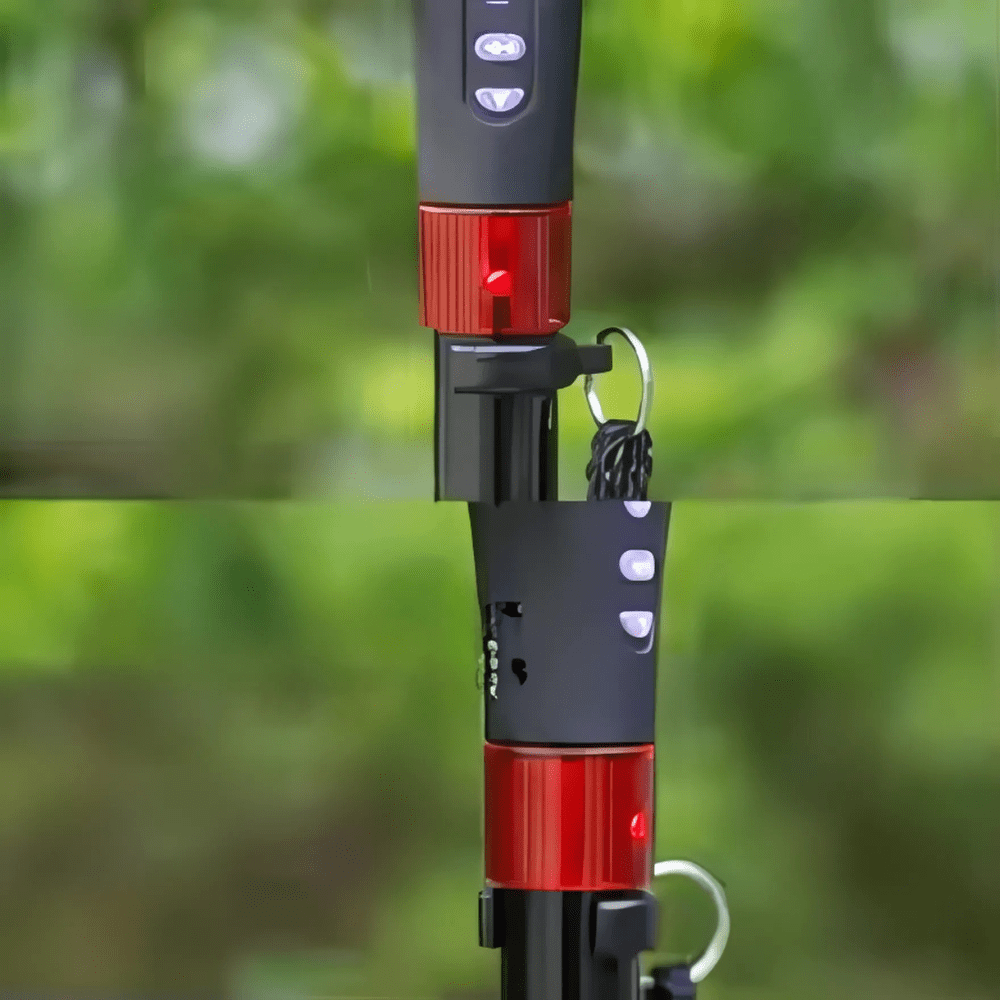 Canne Orthopédique Pliante pour Personnes Âgées avec LED Intégré