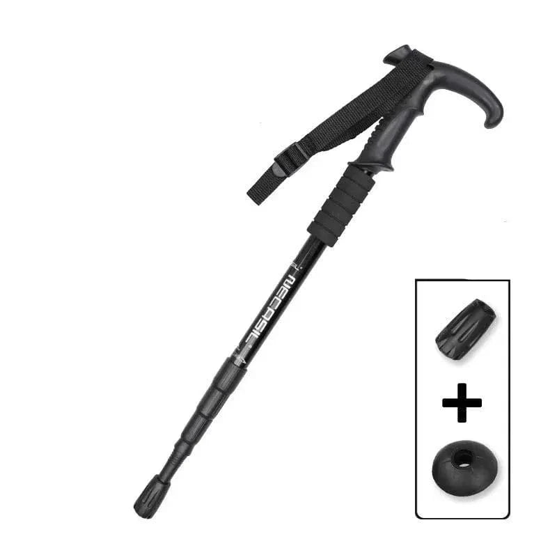 Canne Orthopédique Télescopique et Réglable en Aluminium
