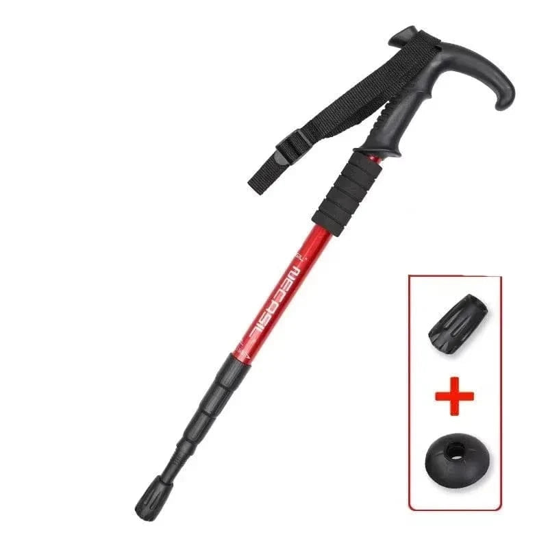 Canne Orthopédique Télescopique et Réglable en Aluminium