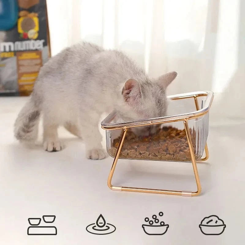 Gamelles sur Pied pour Chat