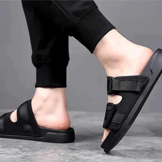 Sandales Orthopédiques d’Été à Semelle Plate pour Homme