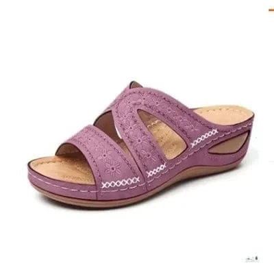 Sandales Ouvertes à Plate-Forme pour Femmes