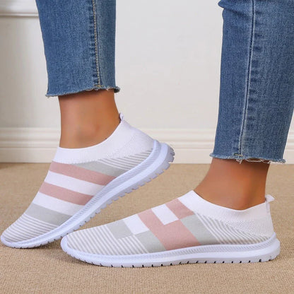 Basket Orthopédique Homme et Femme au Design Géométrique
