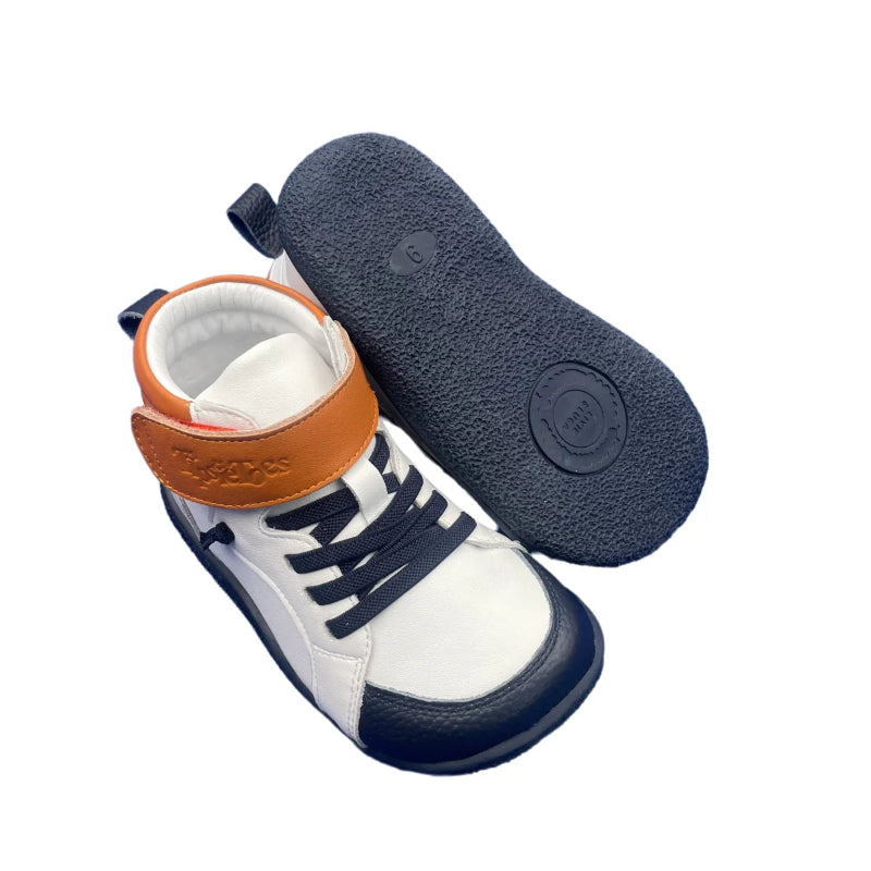 Botte Orthopédique Courte Avec Lacets Pour Enfant En Cuir