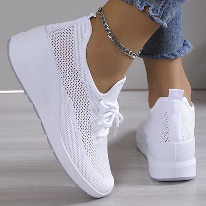 Basket Orthopédique Femme Confortable Et Respirante En Maille