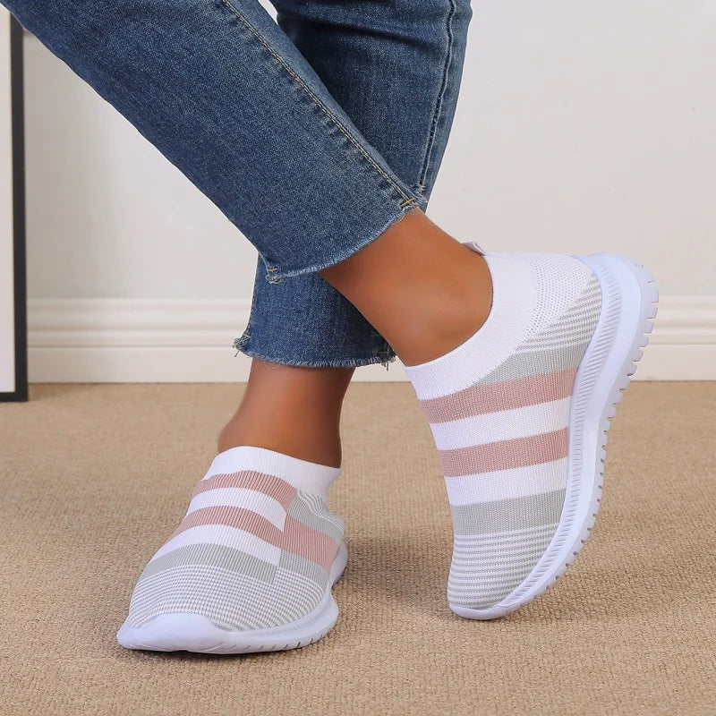 Basket Orthopédique Homme et Femme au Design Géométrique