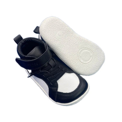 Botte Orthopédique Courte Avec Lacets Pour Enfant En Cuir