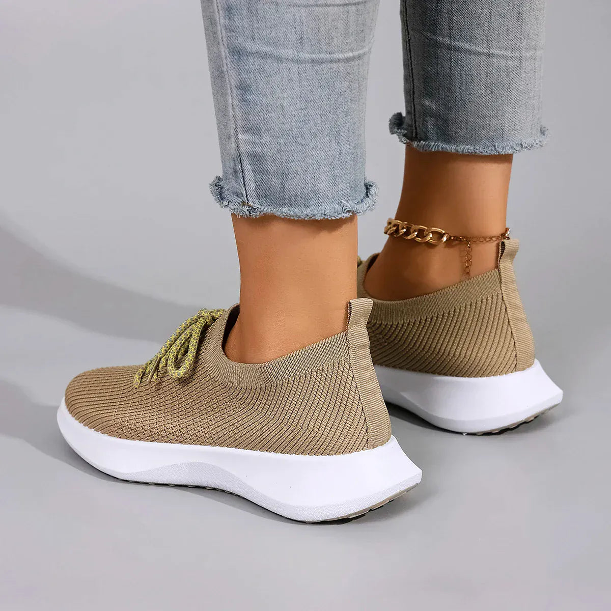 Basket Orthopédique Femme Confortable Au Style Sportif