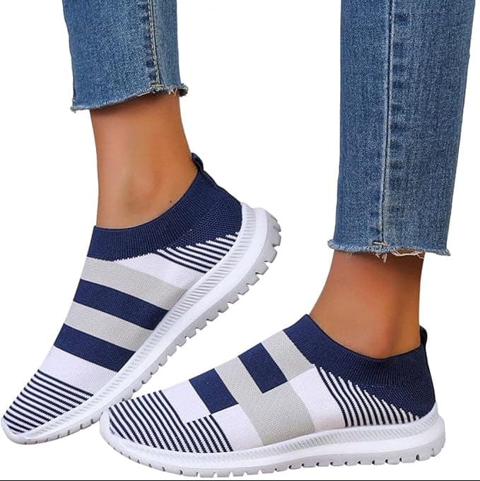 Basket Orthopédique Homme et Femme au Design Géométrique
