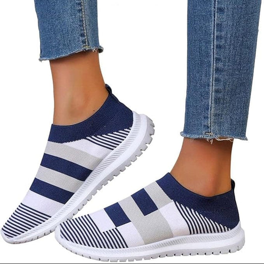 Basket Orthopédique Homme et Femme au Design Géométrique