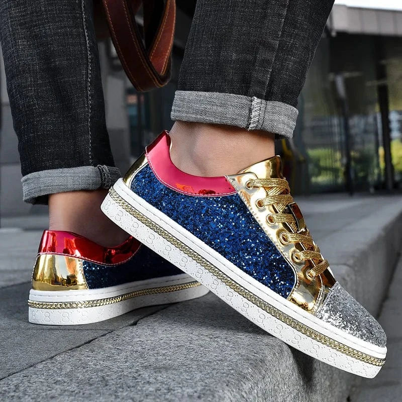Basket Orthopédique Homme Et Femme Moderne À Strass