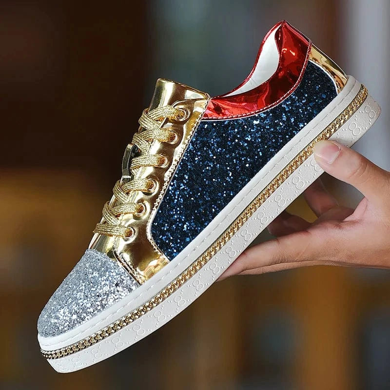 Basket Orthopédique Homme Et Femme Moderne À Strass