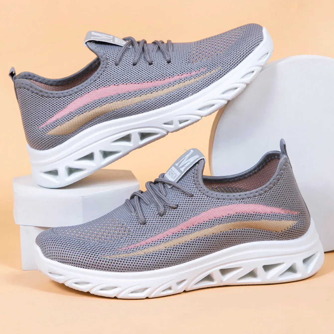 Baskets Orthopédiques à Maille Respirante pour Femme