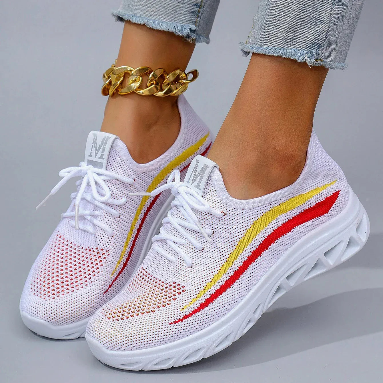 Baskets Orthopédiques à Plateforme pour Femme
