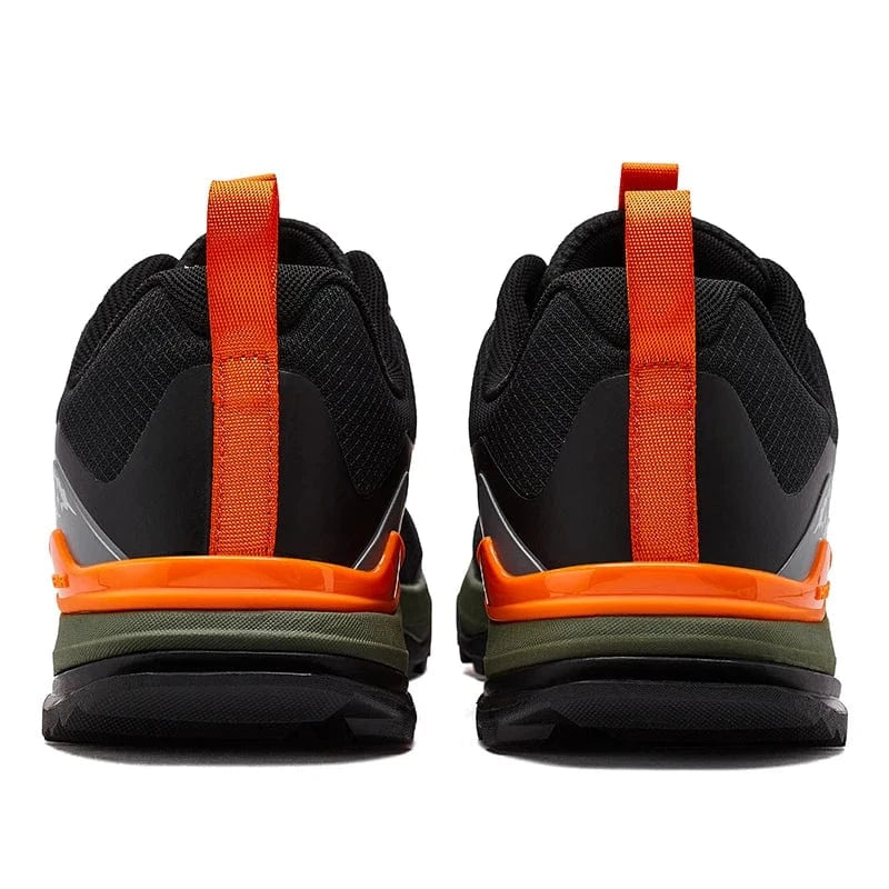 Baskets Orthopédiques en Cuir à Lacets pour Homme