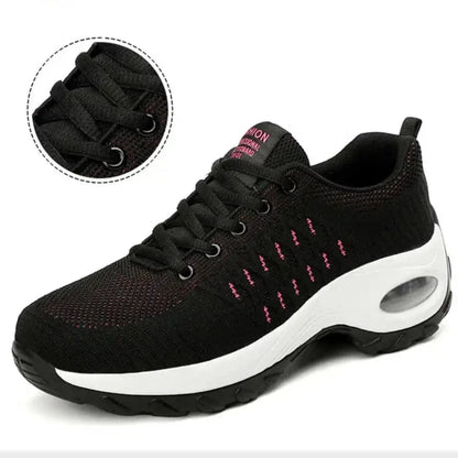 Baskets Orthopédiques Légères à Lacets pour Femme
