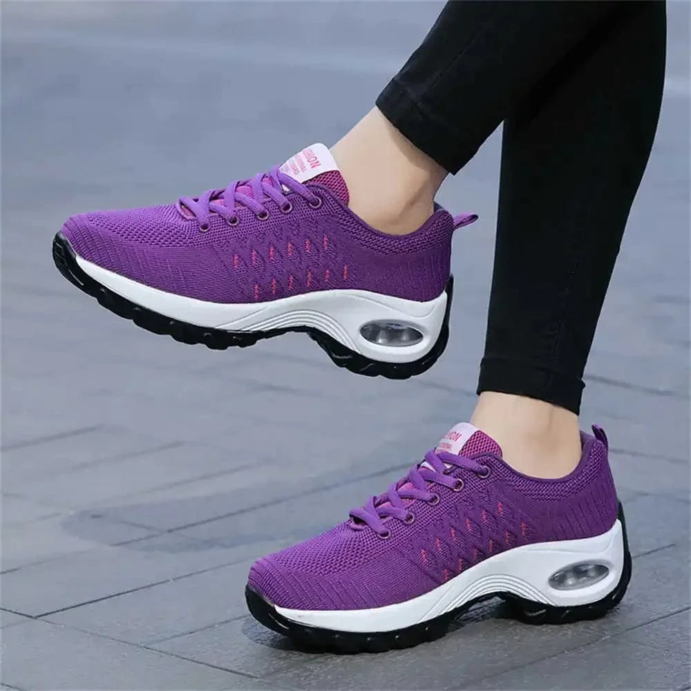 Baskets Orthopédiques Légères à Lacets pour Femme