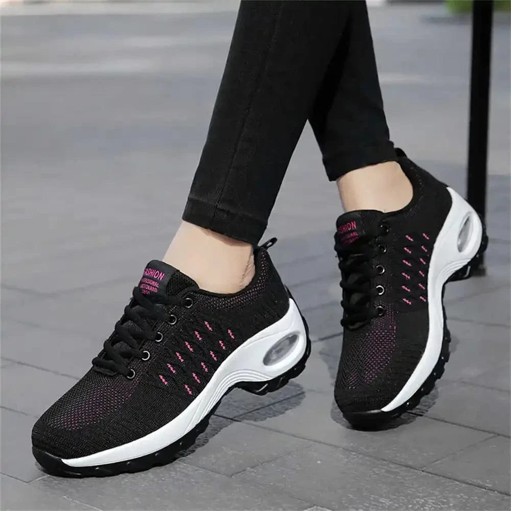 Baskets Orthopédiques Légères à Lacets pour Femme