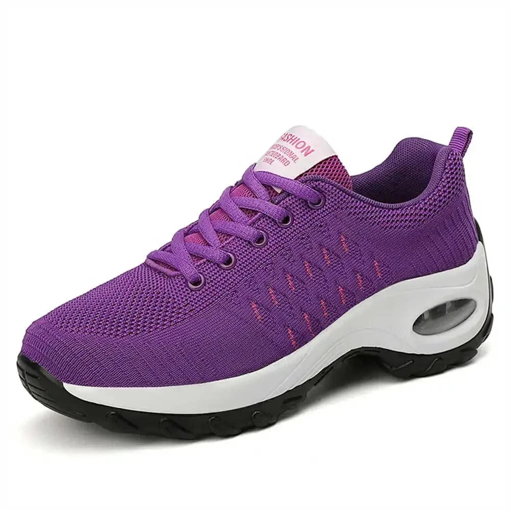 Baskets Orthopédiques Légères à Lacets pour Femme