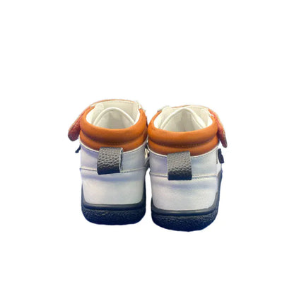 Botte Orthopédique Courte Avec Lacets Pour Enfant En Cuir