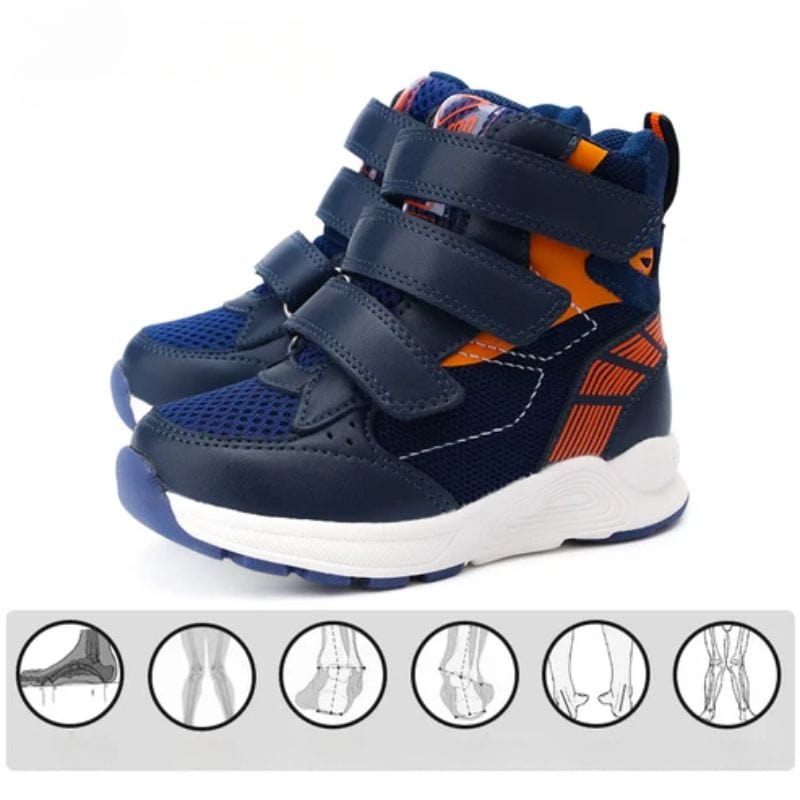 Botte Orthopédique d’Hiver Montante pour Garçon