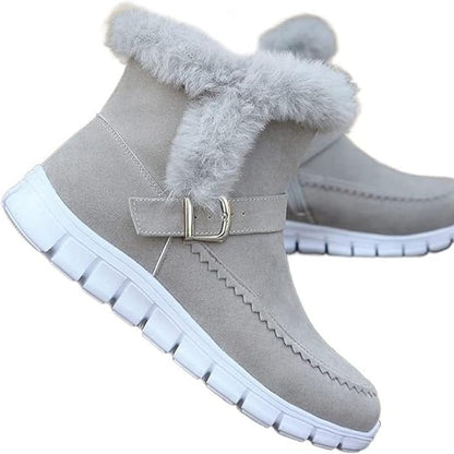 Botte Orthopédique Femme avec Doublure en Fourrure