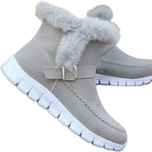 Botte Orthopédique Femme avec Doublure en Fourrure