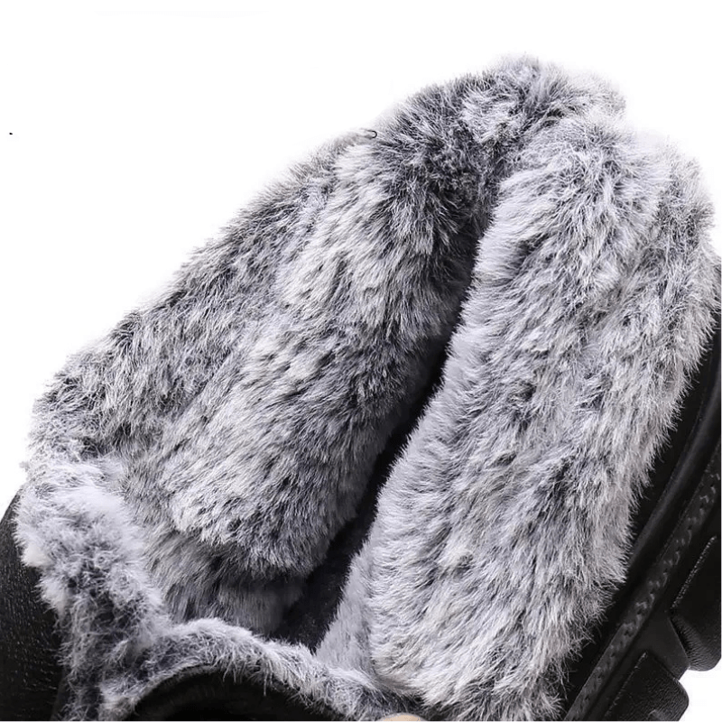 Botte Orthopédique Femme Avec Motif De Fleur Et Intérieur En Fourrure