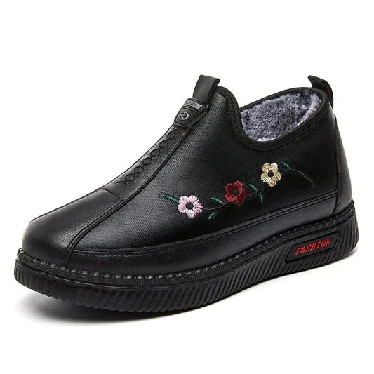 Botte Orthopédique Femme En Similicuir Style Vintage