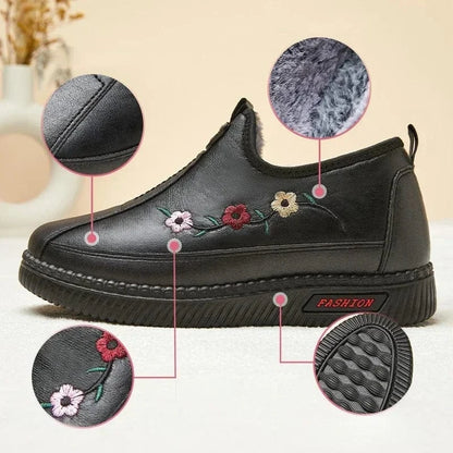 Botte Orthopédique Femme En Similicuir Style Vintage