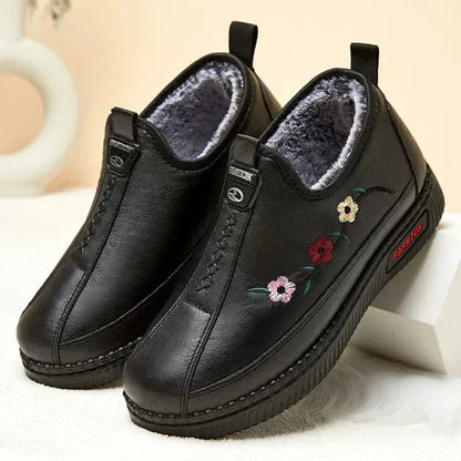 Botte Orthopédique Femme En Similicuir Style Vintage