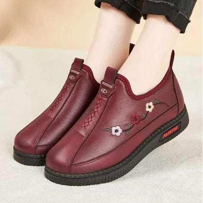 Botte Orthopédique Femme En Similicuir Style Vintage