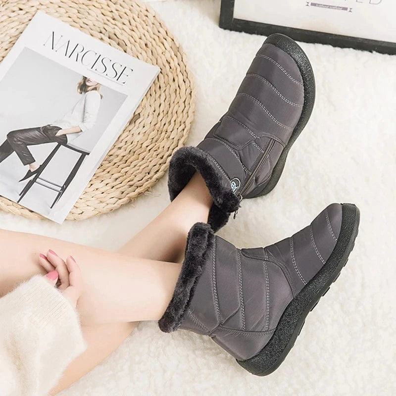 Botte Orthopédique Femme Imperméable pour l’Hiver