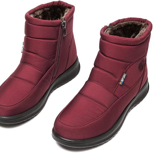 Botte Orthopédique Femme Montante avec Fermeture Éclair