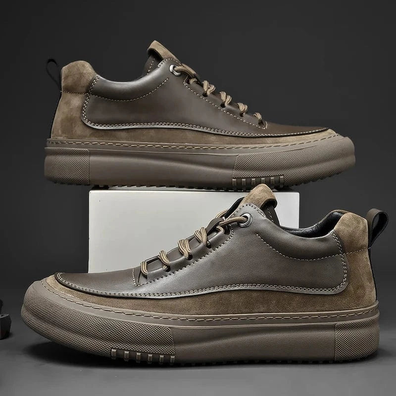 Botte Orthopédique Homme Design avec Semelle Épaisse