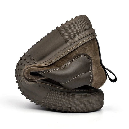 Botte Orthopédique Homme Design avec Semelle Épaisse