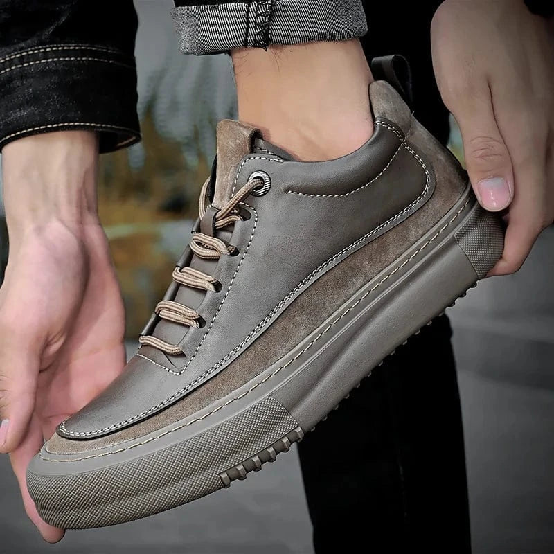 Botte Orthopédique Homme Design avec Semelle Épaisse