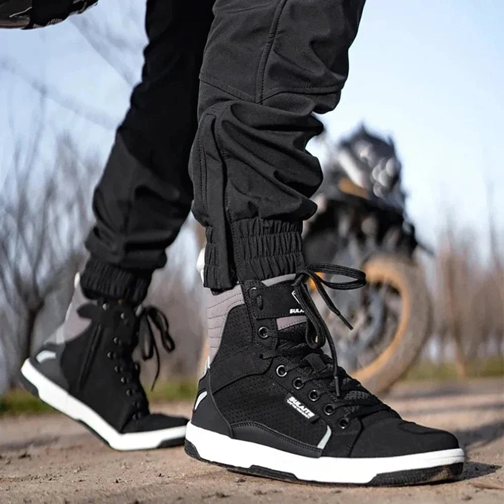 Botte Orthopédique Homme Style Basket Montante À Lacet