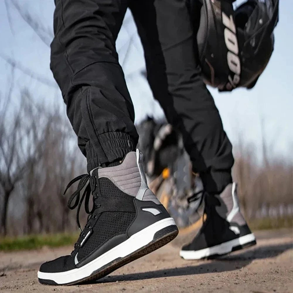 Botte Orthopédique Homme Style Basket Montante À Lacet